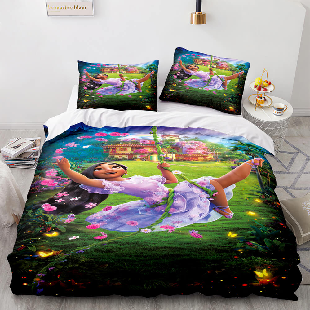 Disney Encanto Bedding Set Quilt Duvet Cover Pillowcase Bedding Sets