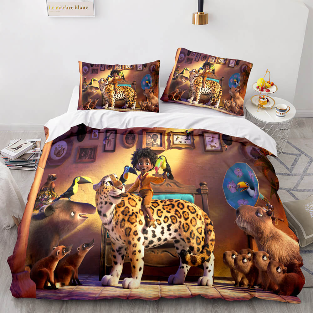 Disney Encanto Bedding Set Quilt Duvet Cover Pillowcase Bedding Sets