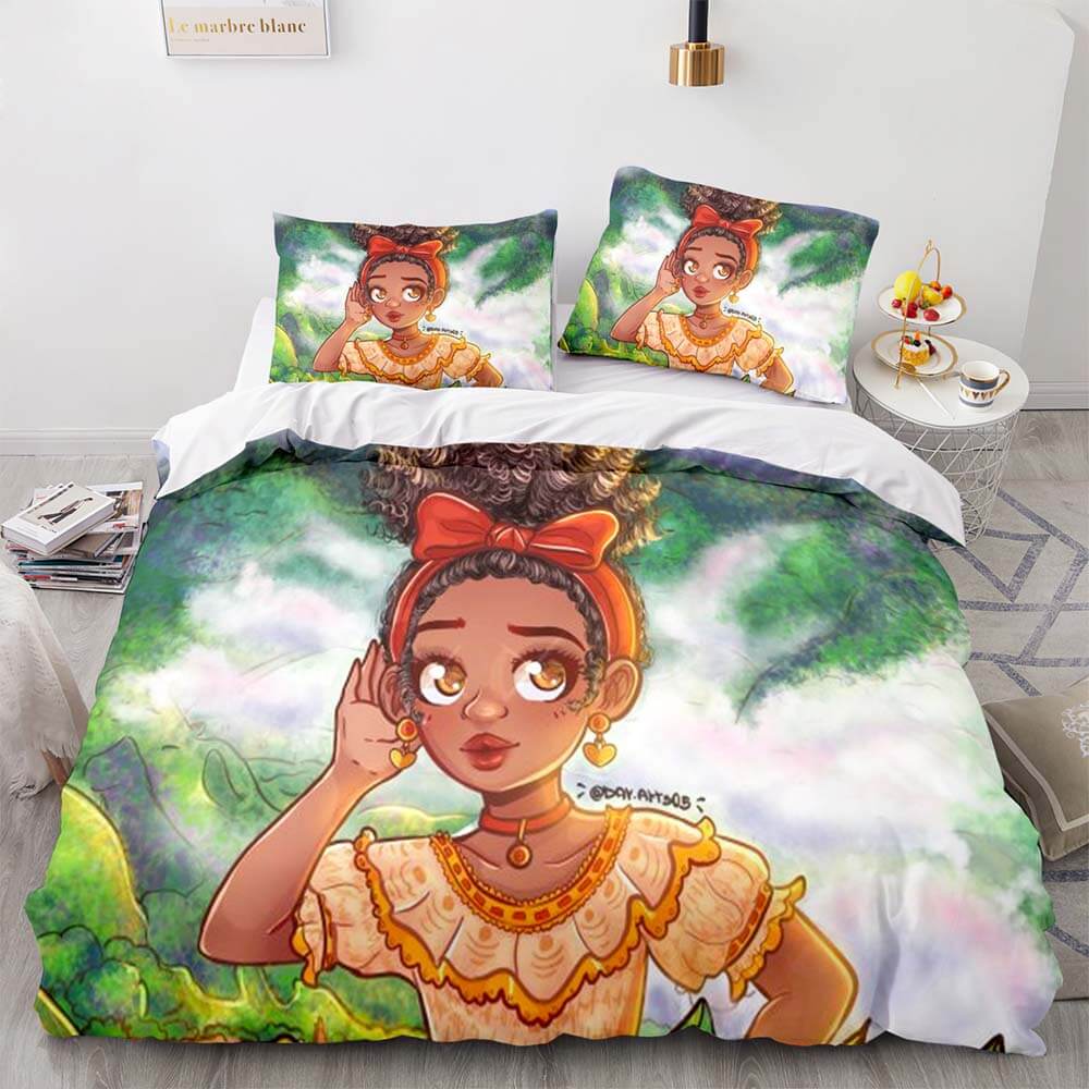 Disney Encanto Bedding Set Quilt Duvet Covers Pillowcase Bedding Sets