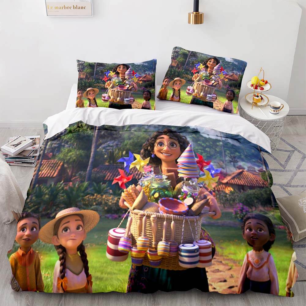 Disney Encanto Bedding Set Quilt Duvet Covers Pillowcase Bedding Sets