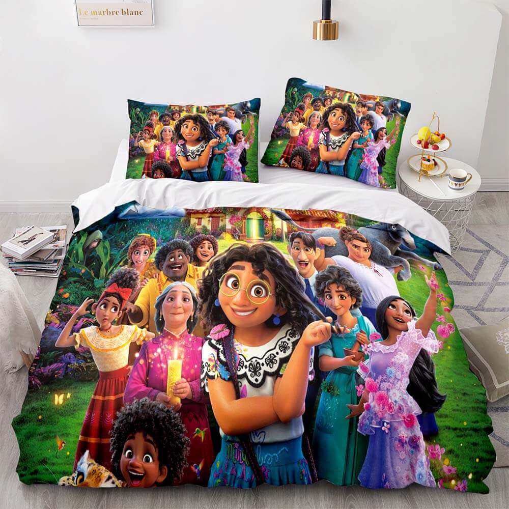 Disney Encanto Bedding Set Quilt Duvet Covers Pillowcase Bedding Sets
