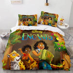 Disney Encanto Bedding Set The Madrigal Family Quilt Duvet Cover Sets