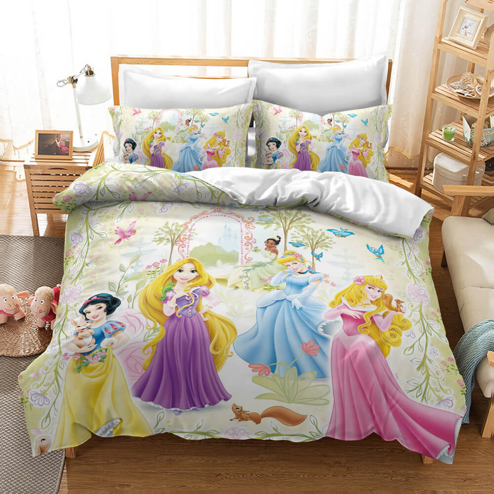 Disney Princess Bedding Set Duvet Covers Without Filler