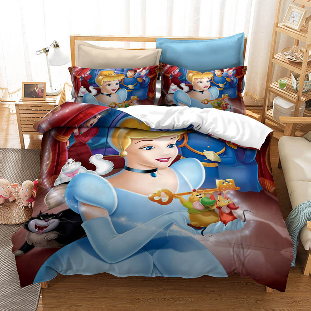 Disney Princess Cosplay Bedding Set Without Filler