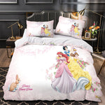 Disney Princess Duvet Cover Pattern Bedding Set Without Filler