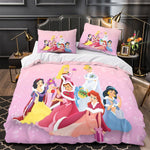 Disney Princess Duvet Cover Pattern Bedding Set Without Filler