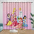 Disney Princess Pattern Curtains Blackout Kids Room Window Drapes