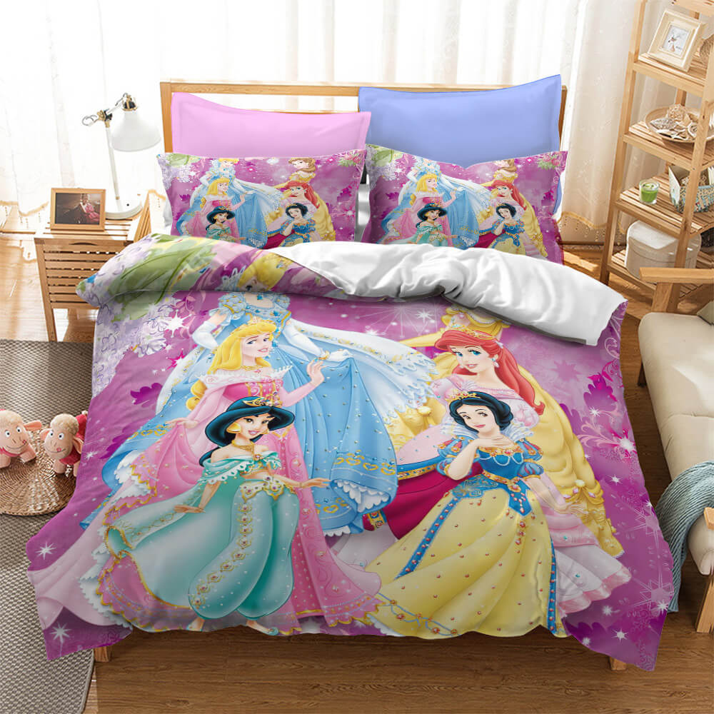Disney Princess Snow White Cosplay Bedding Set Quilt Cover Without Filler