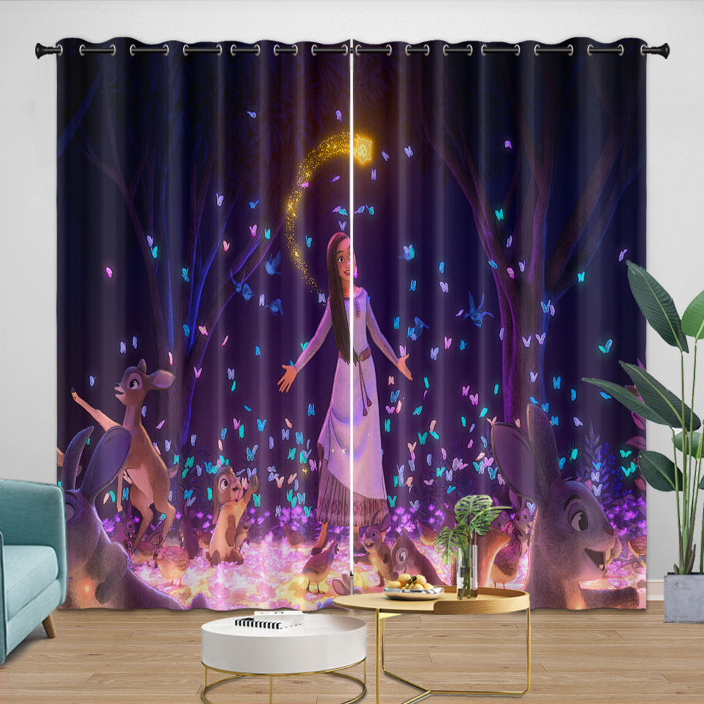 Disney Wish Curtains Blackout Window Drapes