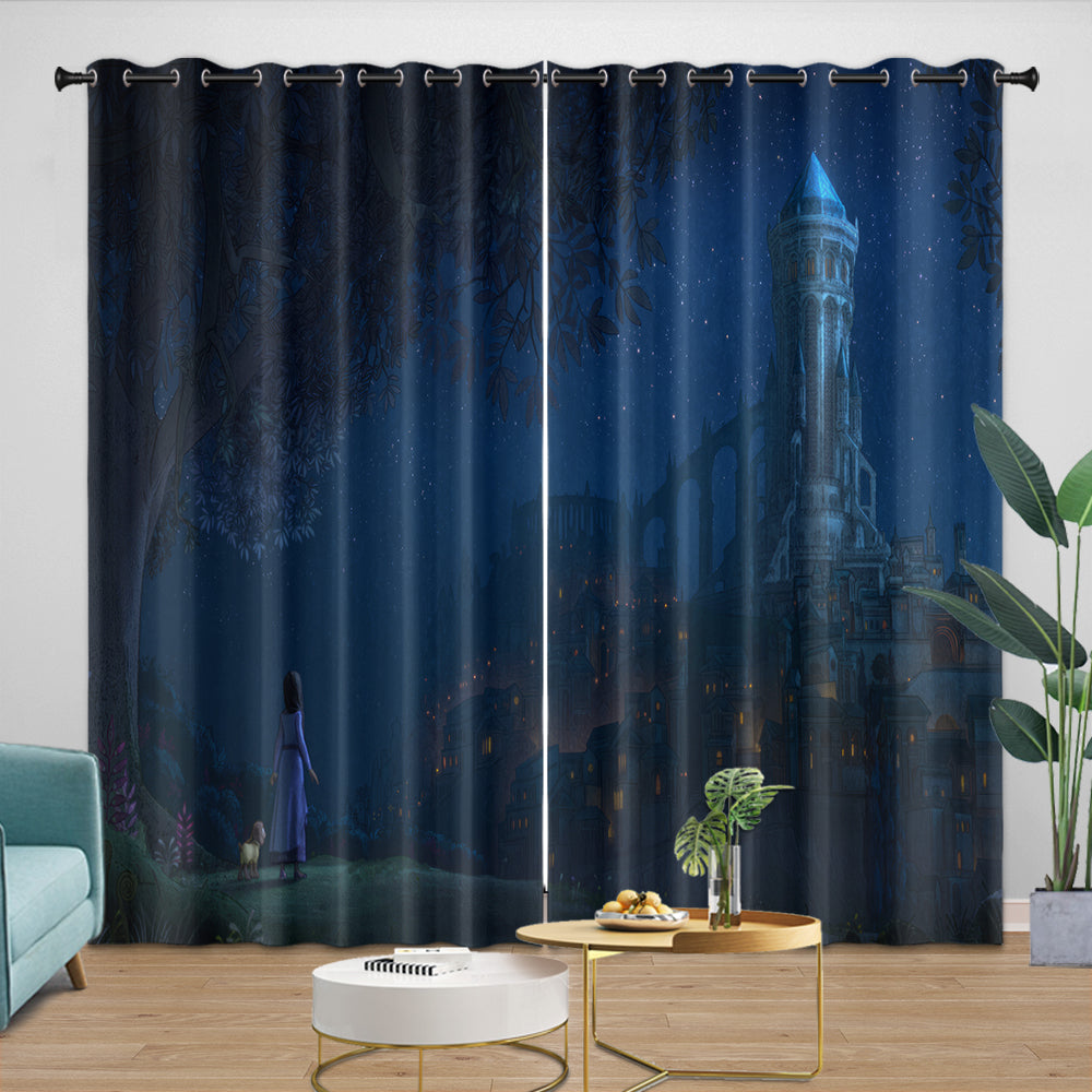 Disney Wish Curtains Blackout Window Drapes