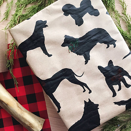 Dogs - Mesh Stencil 18x12