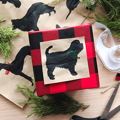 Dogs - Mesh Stencil 18x12