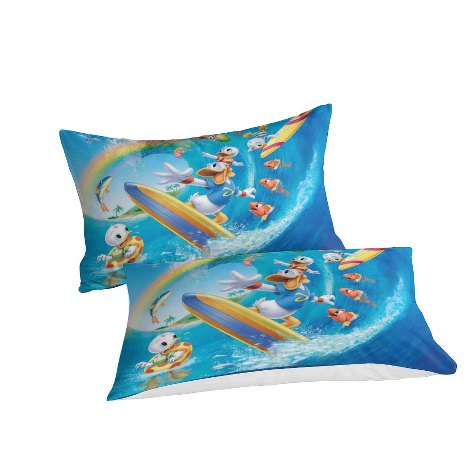 Donald Duck Bedding Set Quilt Duvet Cover Without Filler