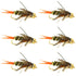 Double Bead Twenty Incher Nymph Fly Fishing Flies - 6 Flies Hook Size 10