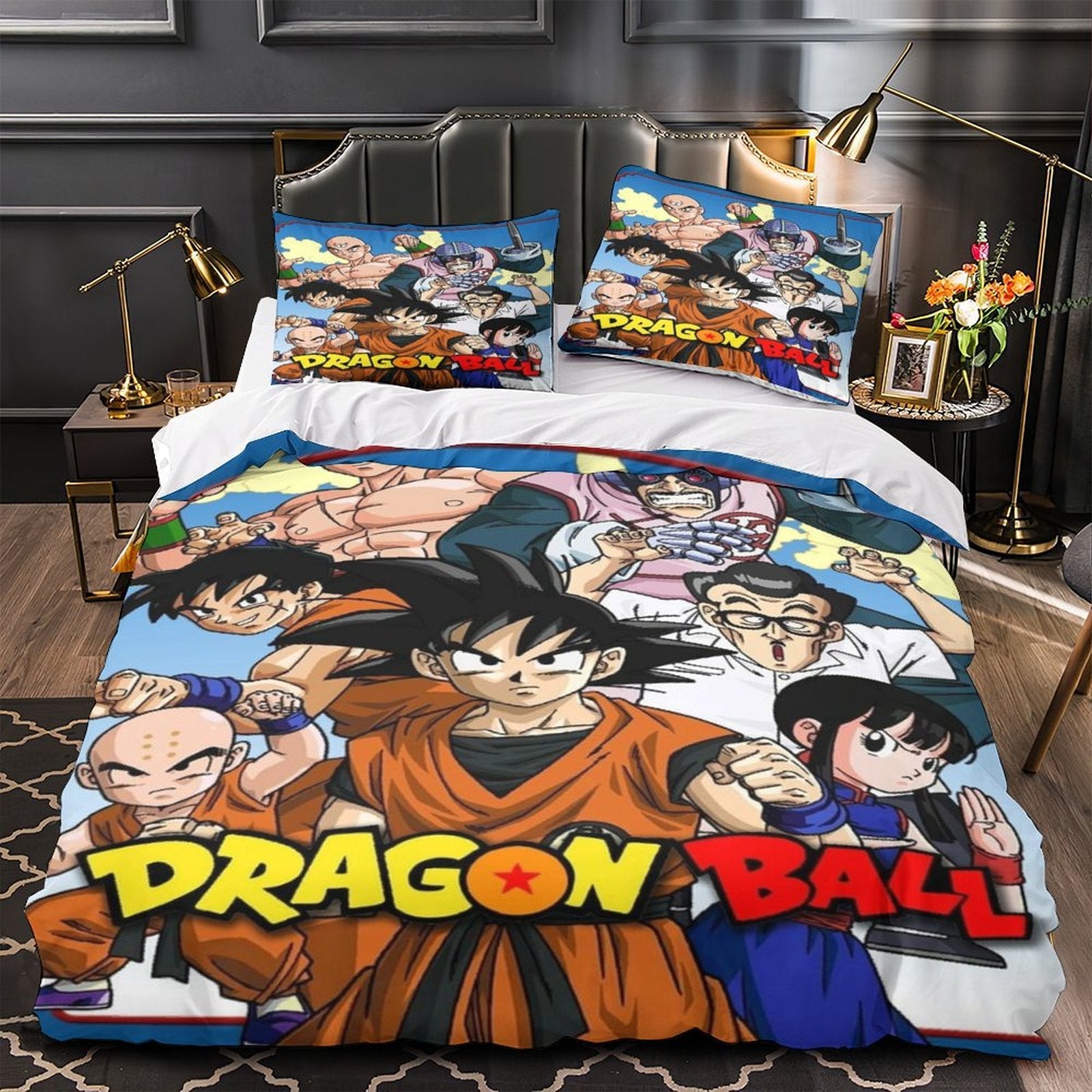Dragon Ball Bedding Set Kids Quilt Duvet Cover Without Filler