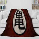Dragon Ball Blanket Flannel Pattern Throw Room Decoration
