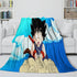 Dragon Ball Blanket Flannel Pattern Throw Room Decoration