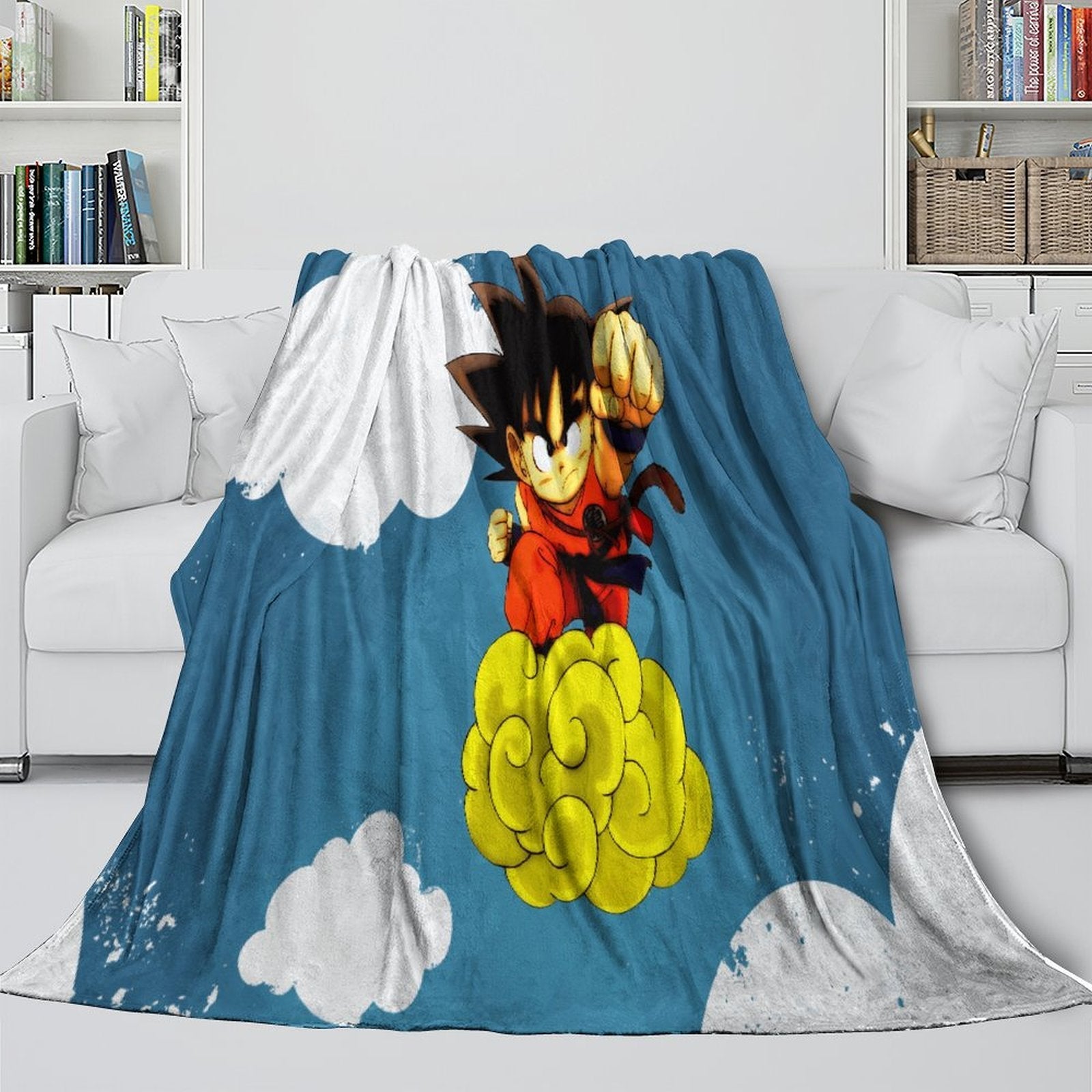 Dragon Ball Blanket Flannel Throw Room Decoration