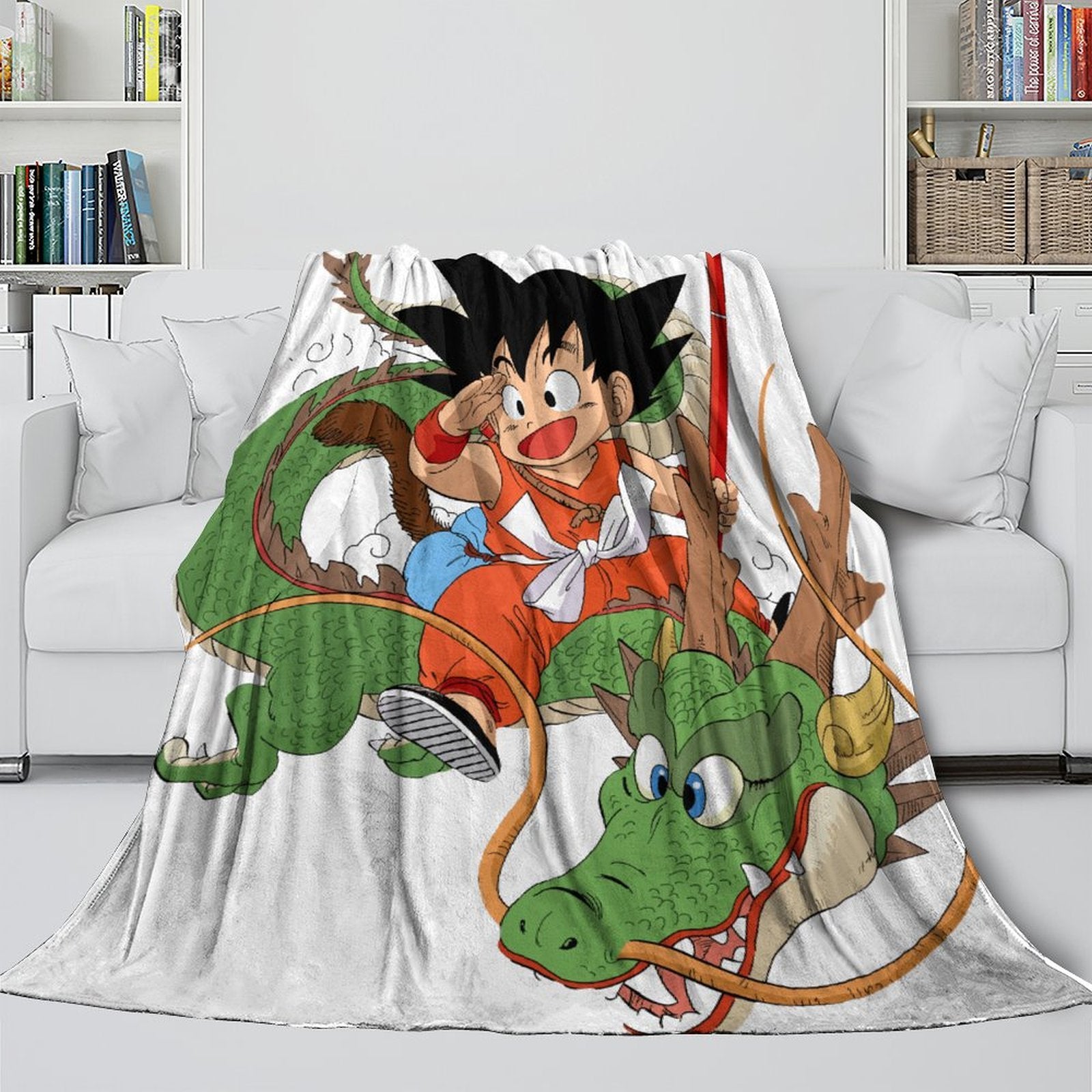 Dragon Ball Blanket Flannel Throw Room Decoration