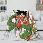 Dragon Ball Blanket Flannel Throw Room Decoration