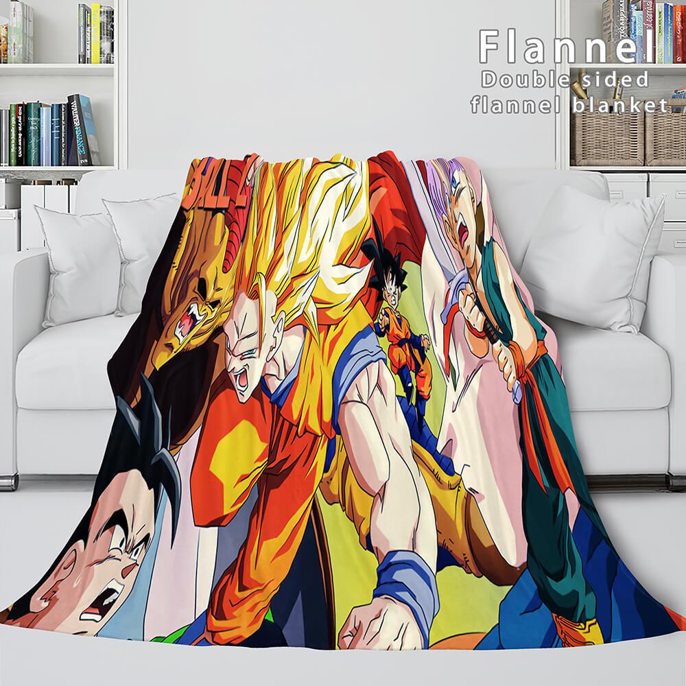 Dragon Ball Flannel Fleece Blanket
