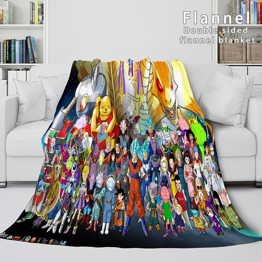 Dragon Ball Flannel Fleece Blanket