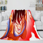 Dragon Ball Cosplay Flannel Blanket Throw Wrap