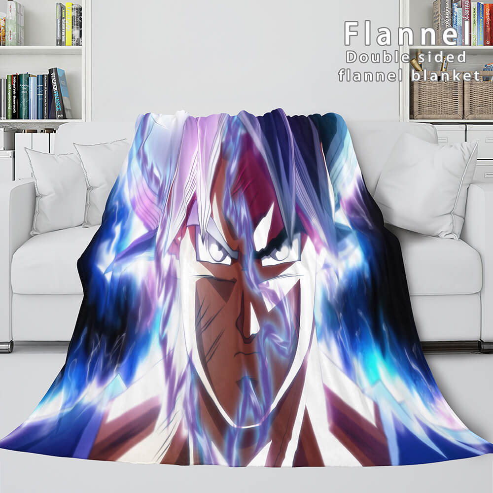 Dragon Ball Cosplay Flannel Blanket Throw Wrap