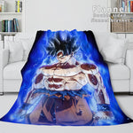 Dragon Ball Cosplay Flannel Blanket Throw Wrap