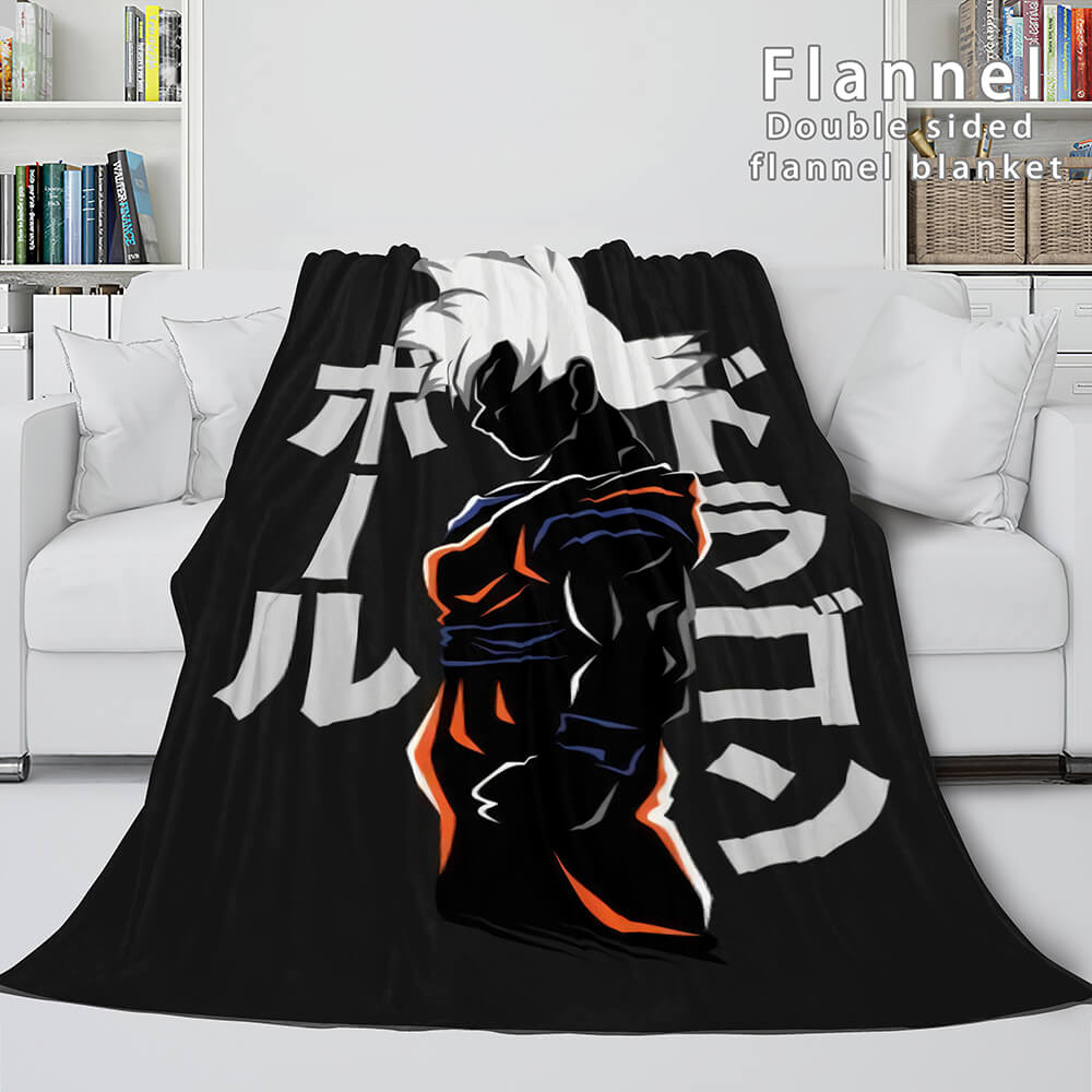 Dragon Ball Cosplay Flannel Blanket Throw Wrap