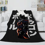 Dragon Ball Cosplay Flannel Blanket Throw Wrap