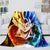 Dragon Ball Cosplay Flannel Blanket Throw Wrap