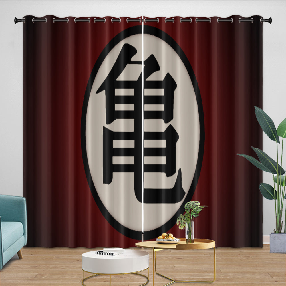 Dragon Ball Curtains Blackout Window Kids Room Drapes