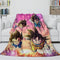 Dragon Ball DAIMA Blanket Flannel Pattern Throw Room Decoration