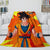Dragon Ball DAIMA Blanket Flannel Pattern Throw Room Decoration