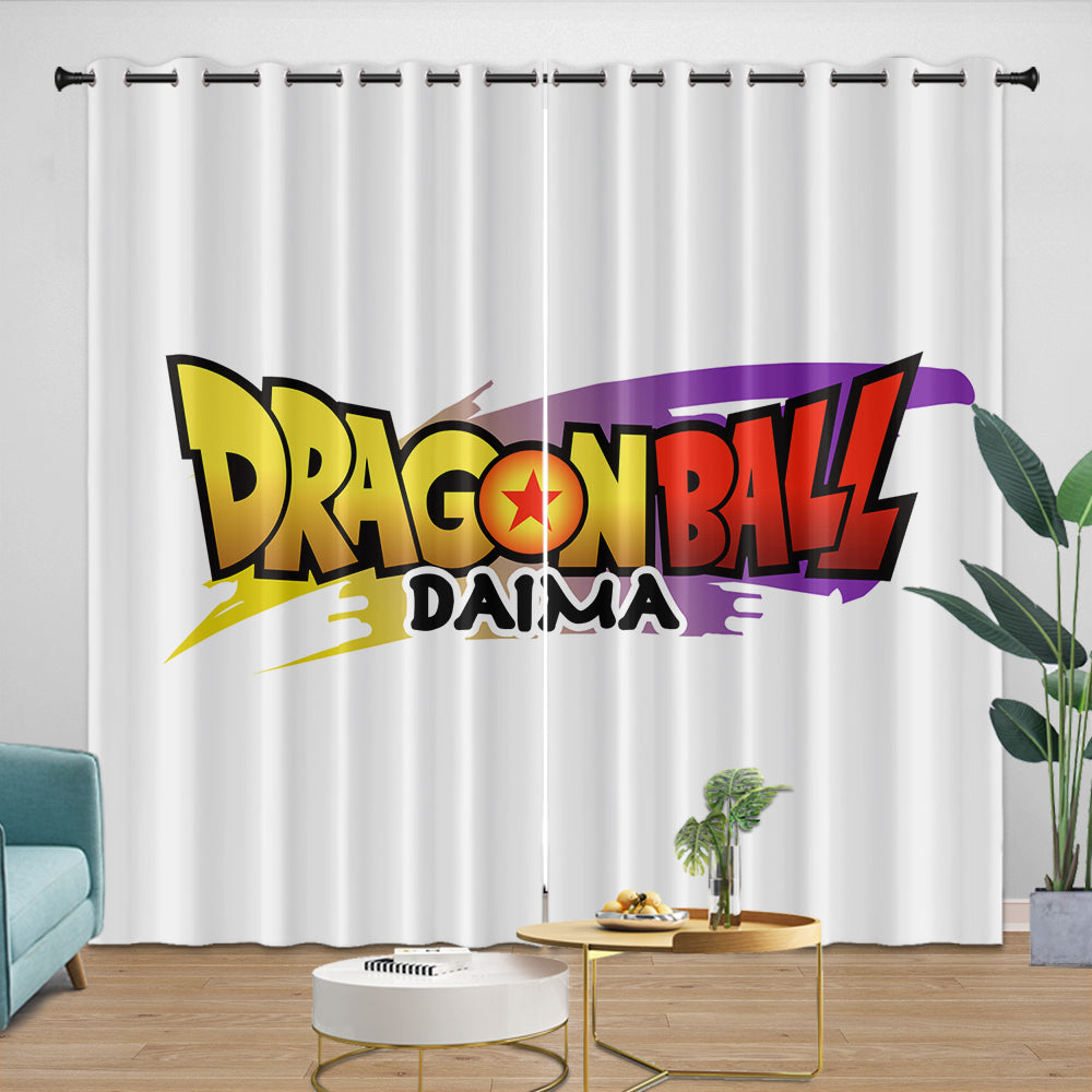 Dragon Ball DAIMA Curtains Blackout Window Drapes Room Decoration
