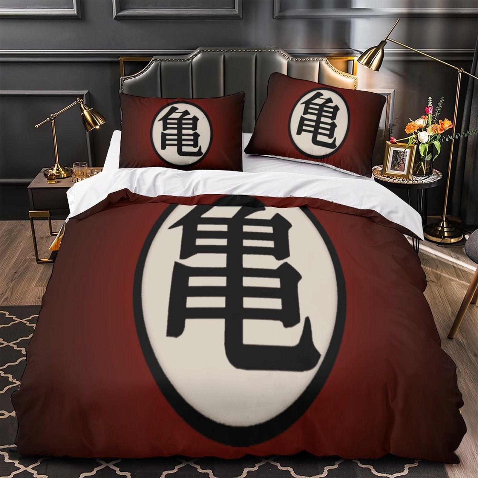 Dragon Ball Duvet Cover Kids Room Bedding Set Without Filler