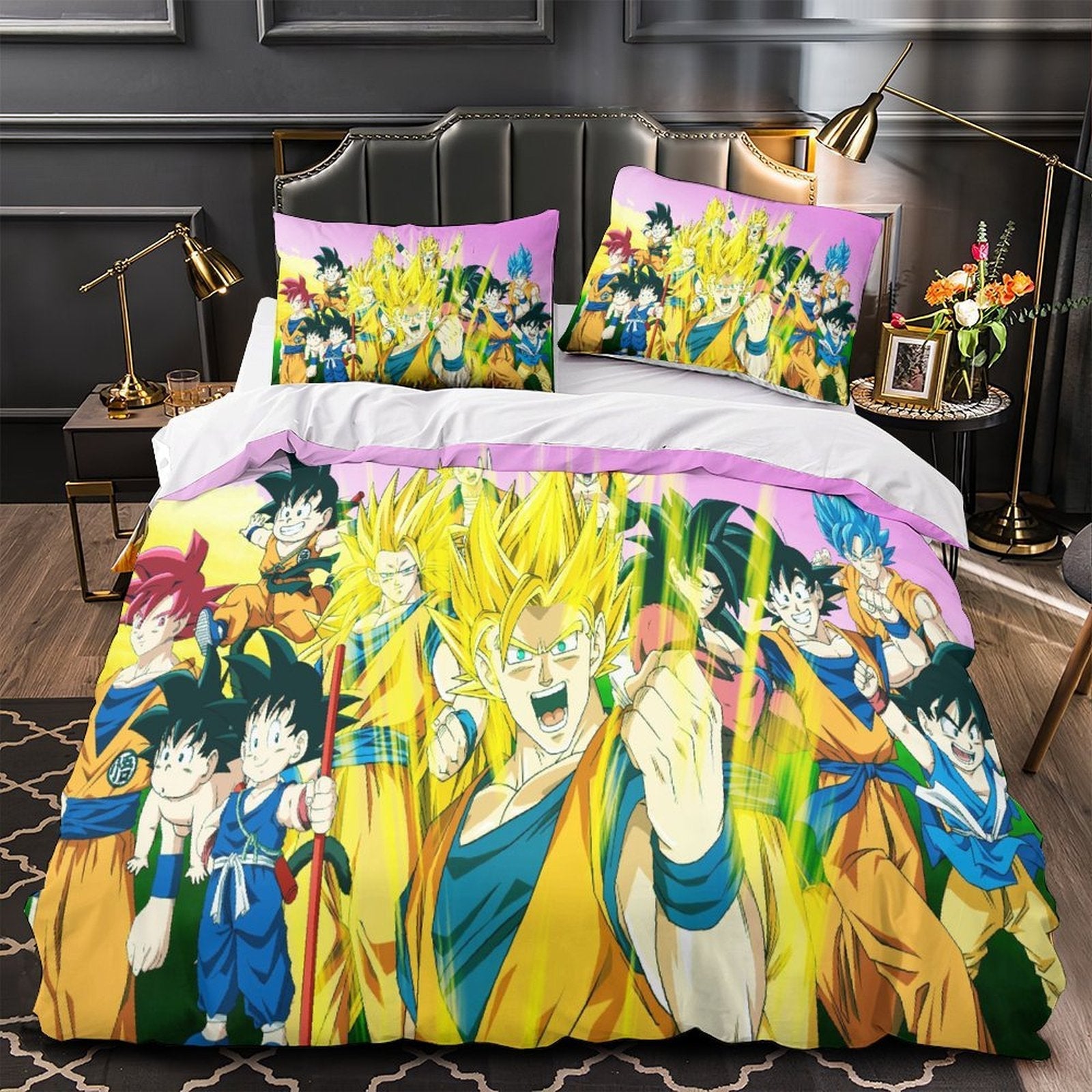 Dragon Ball Duvet Cover Pattern Bedding Set Without Filler
