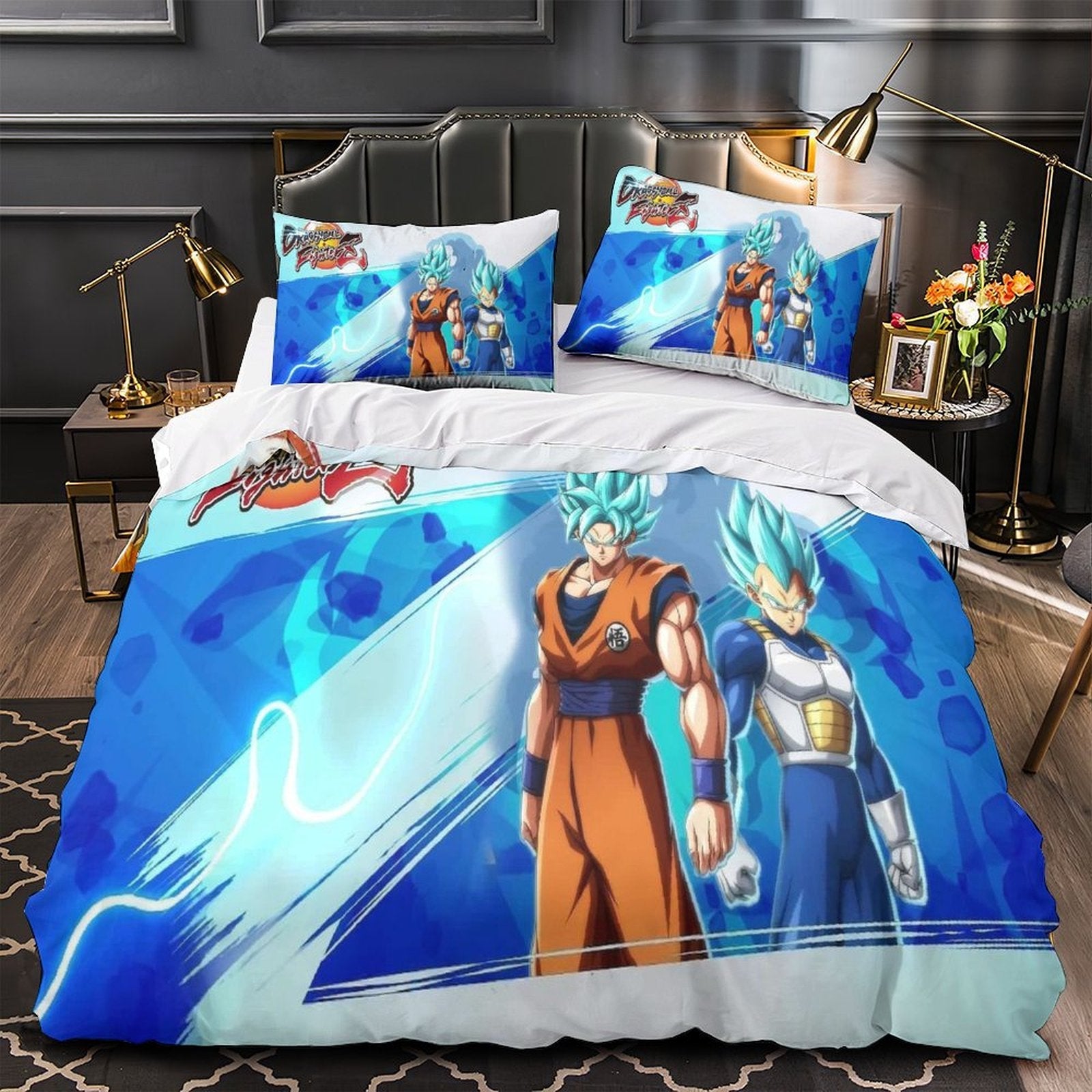 Dragon Ball FighterZ Bedding Set Pattern Quilt Cover Without Filler