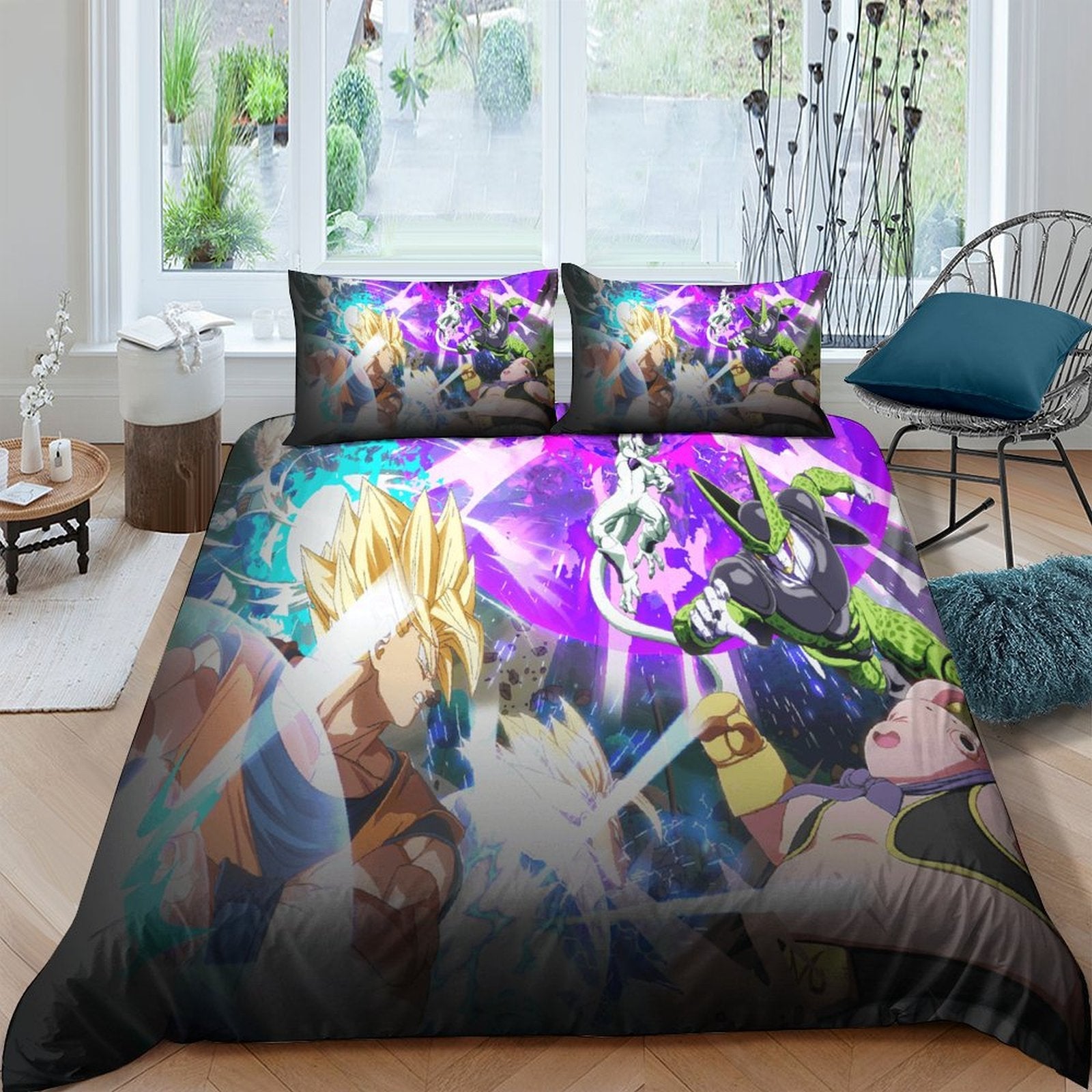 Dragon Ball FighterZ Bedding Set Pattern Quilt Cover Without Filler