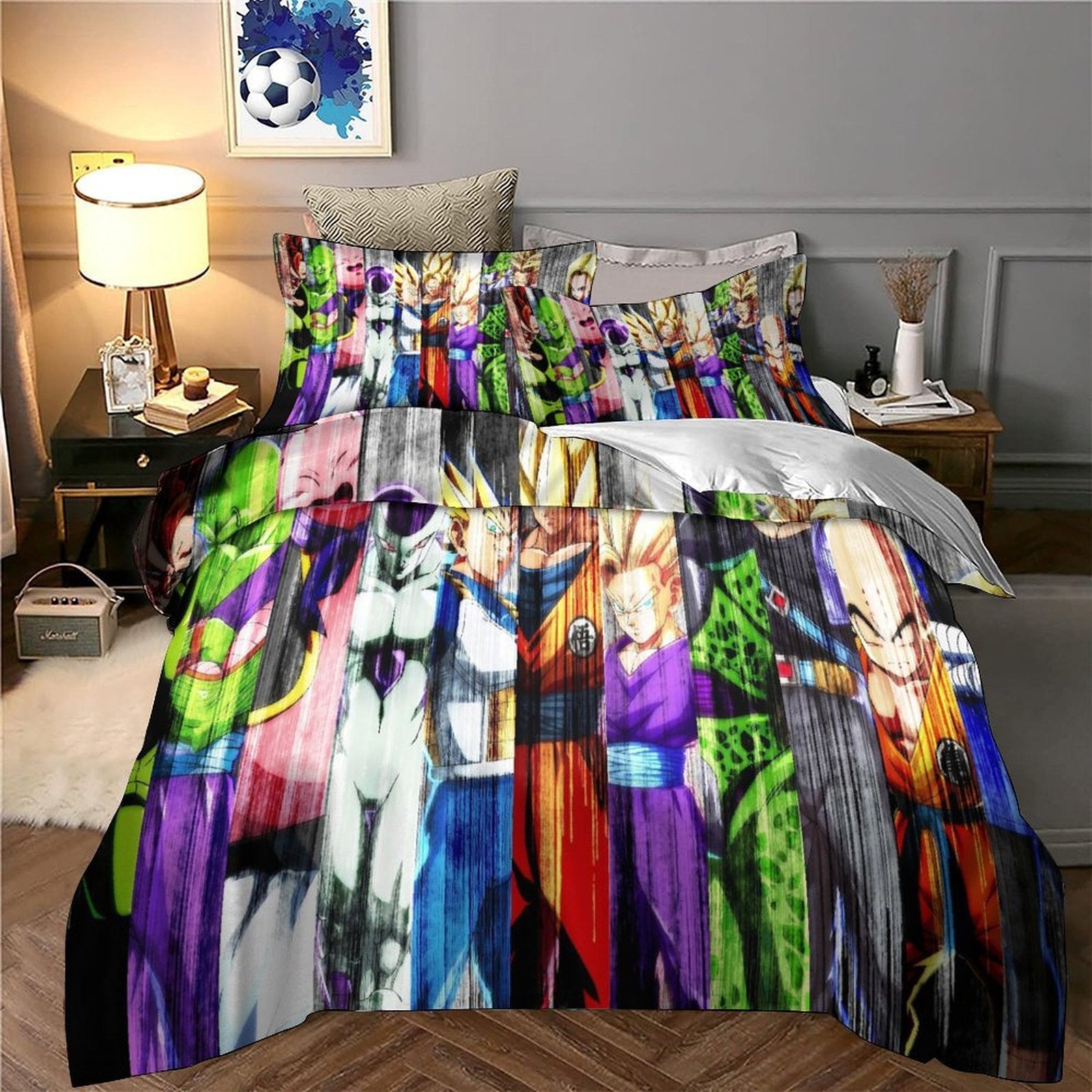 Dragon Ball FighterZ Bedding Set Pattern Quilt Cover Without Filler