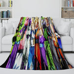 Dragon Ball FighterZ Blanket Flannel Fleece Throw Room Decoration