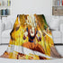 Dragon Ball FighterZ Blanket Flannel Fleece Throw Room Decoration