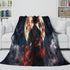 Dragon Ball GT Blanket Flannel Throw Room Decoration