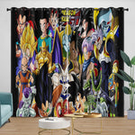 Dragon Ball GT Curtains Blackout Window Drapes Room Decoration