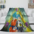 Dragon Ball KAI Blanket Flannel  Kids Room Throw