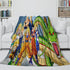 Dragon Ball KAI Blanket Flannel  Kids Room Throw
