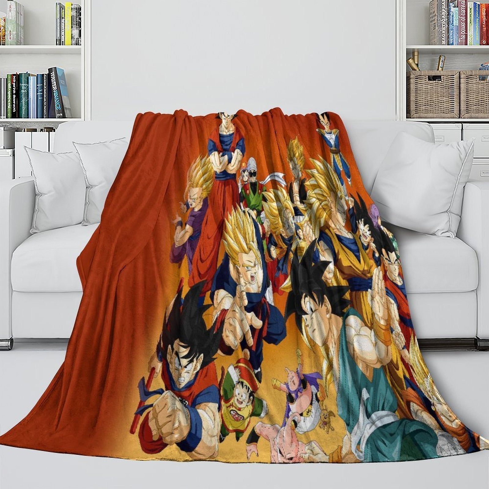 Dragon Ball KAI Blanket Flannel Throw Room Decoration