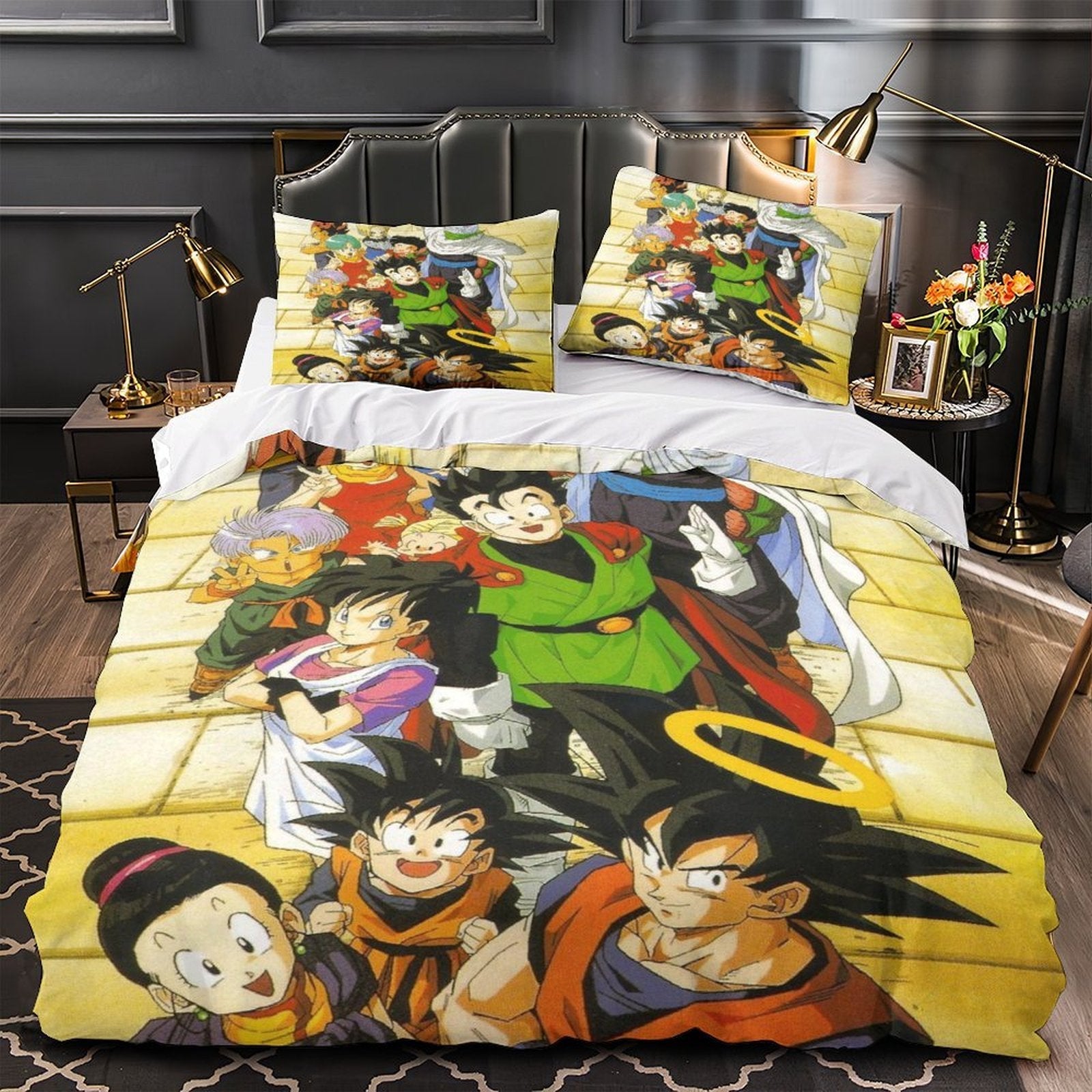 Dragon Ball KAI Duvet Cover Kids Room Bedding Set Without Filler