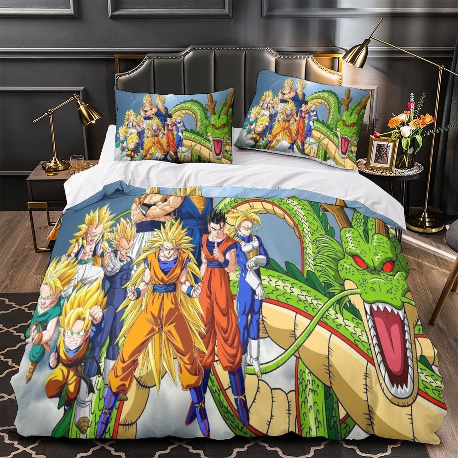 Dragon Ball KAI Duvet Cover Kids Room Bedding Set Without Filler